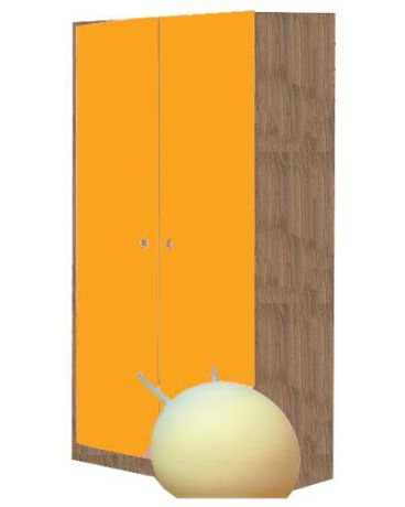РВ мебель дуб шамони/оранжевый
