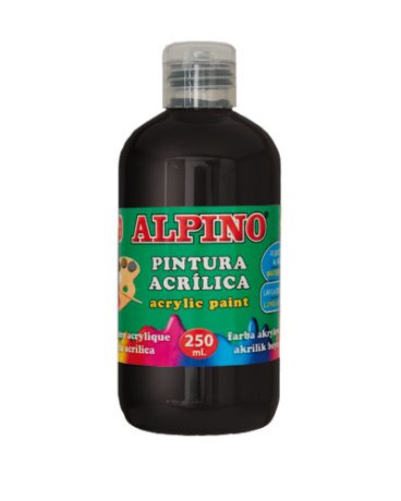 Alpino Акриловая 250 мл цвет черный