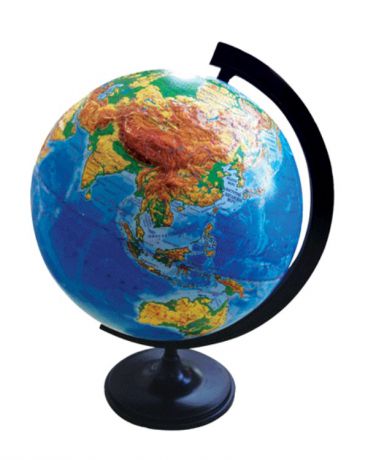 Глобусный мир диаметр 32 см рельефный