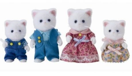 Sylvanian Families Семья персидских котов