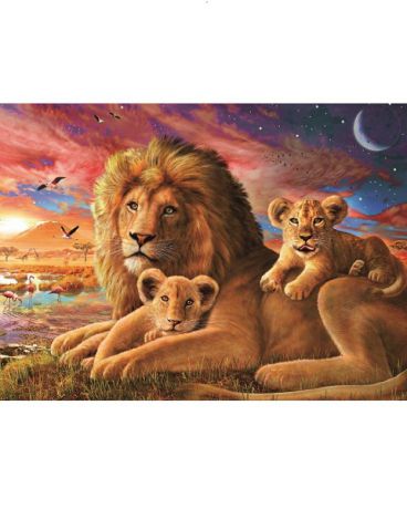 Ravensburger Семейство львов 500 шт