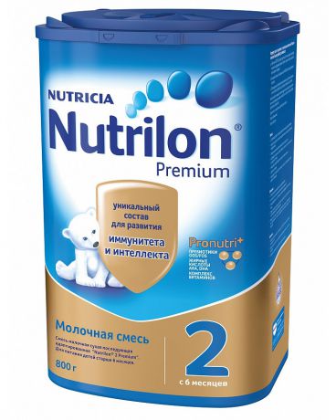 Nutrilon молочная 2 с пребиотиками 800 г.