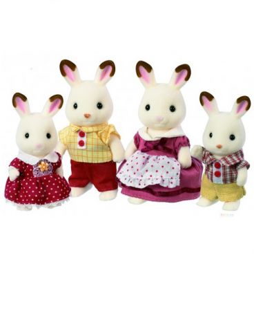 Sylvanian Families Семья Шоколадных Кроликов  Sylvanian Families (Сильвания Фэмили)