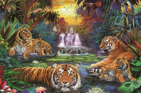 Ravensburger Тигры у воды 3000 шт