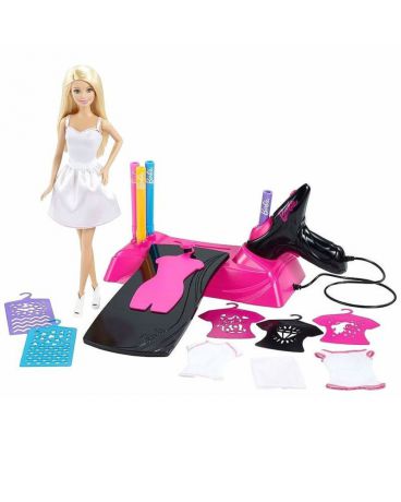 Barbie Дизайн-студия для создания цветных нарядов Барби
