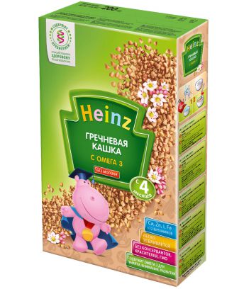 Heinz гречневая с Омега 3 200 г