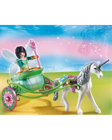 Playmobil Карета с Единорогом и фея бабочка