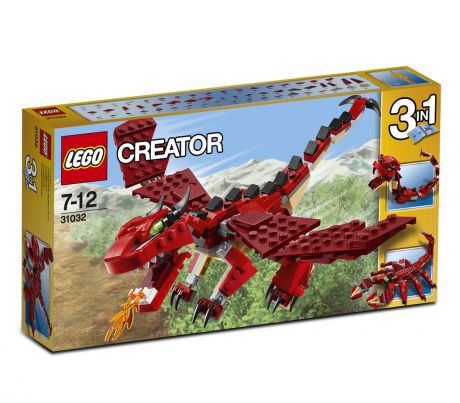 LEGO Огнедышащий дракон