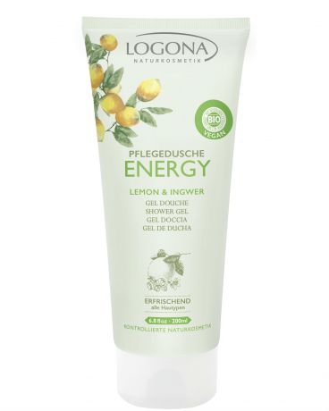 Logona Energy с лимоном и имбирем