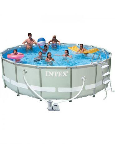 Intex каркасный круглый Ultra Frame Pool Set 488х122 см с аксессуарами
