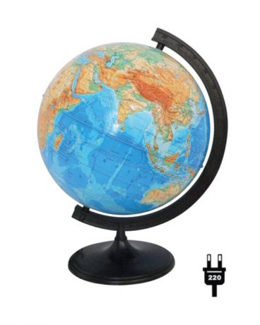 Глобусный мир диаметр 32 см с подсветкой