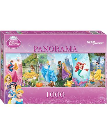 Step Puzzle Panorama Disney Принцессы 1000 деталей