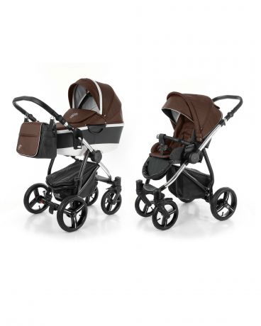 Esspero 2 в 1 Newborn Lux 2016 Alu шасси Chrome brown