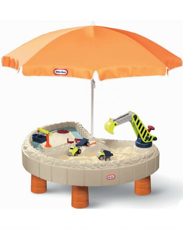 Little Tikes -песочница с зонтом и зоной для воды