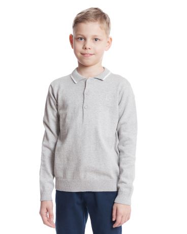 S Cool для мальчика с воротником-поло серый школа 2016