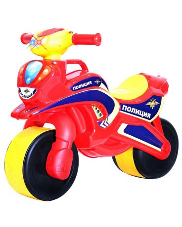 R-Toys со звуком Motobike Police красно-желтый