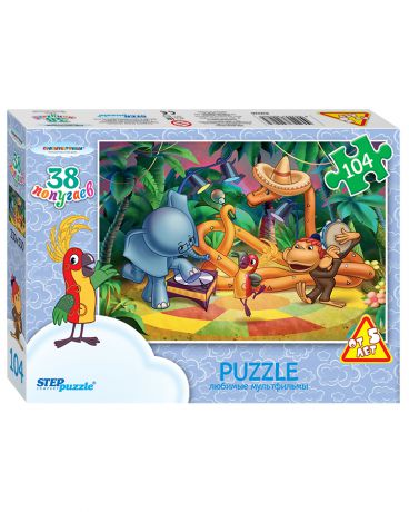 Step Puzzle Тридцать восемь попугаев 104 шт