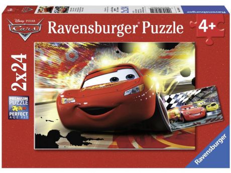 Ravensburger 2 в 1 Тачки Главный заезд