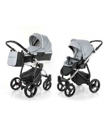 Esspero 2 в 1 Newborn Lux 2016 Alu шасси Chrome silver