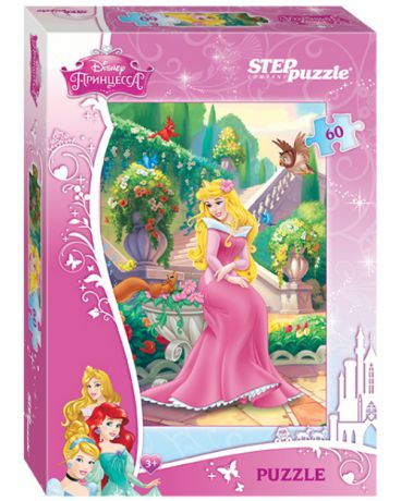 Step Puzzle Спящая красавица Disney 60 деталей