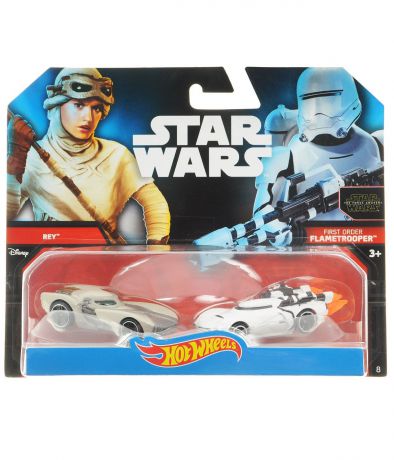 Hot Wheels Звездные войны Rey & First Order Stormtrooper