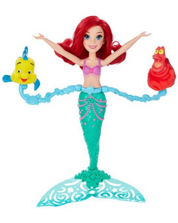 Disney Принцесса Ариэль плавающая в воде