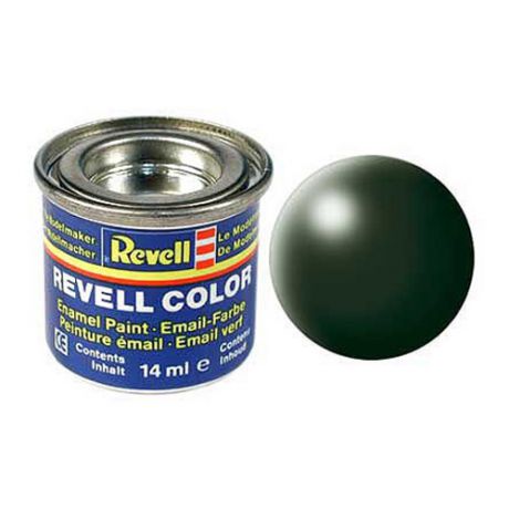 Revell 32363 шелково-матовая темно-зеленая (RAL 6020)