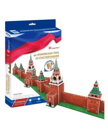 CubicFun Кремлевская стена со Спасской башней (Россия)