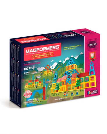 Magformers магнитный Village 110 деталей