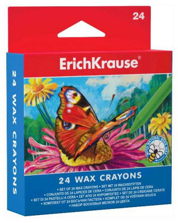 Erich Krause 24 цв в коробе с европодвесом