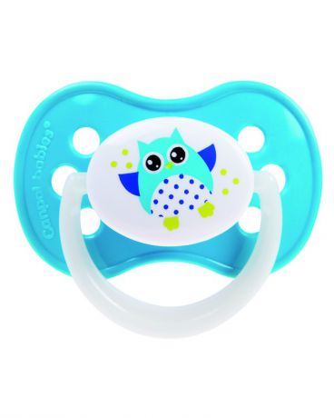 Canpol Babies Сова симметричная силиконовая 6-18 месяцев голубая