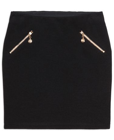 Acoola юбка с карманами на молнии черная