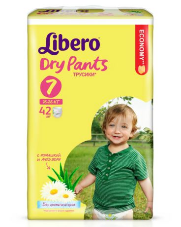 Libero Dry Pants Size 7 (16-26 кг) 42 шт