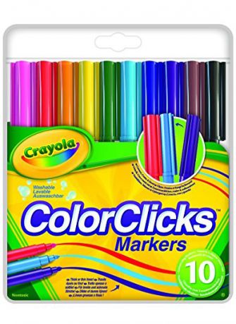 Crayola смываемые Супер чисто с толстым наконечником 8 шт.