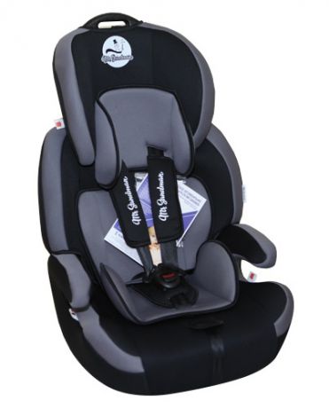 Mr Sandman Voyager Isofix 9-36 кг серое с черным