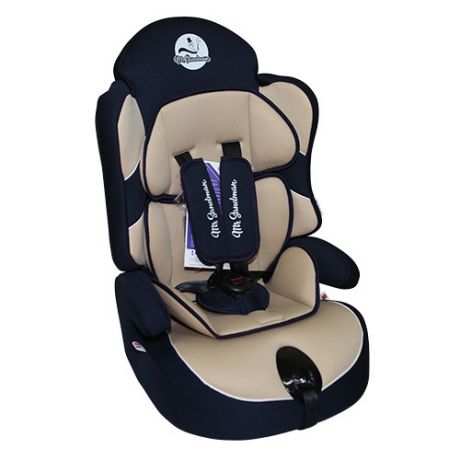 Mr Sandman Little Passenger Isofix синее/бежевое