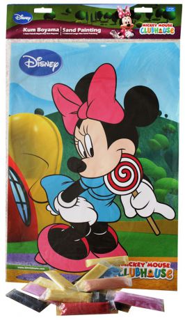 Disney Макси для росписи цветным песком Минни