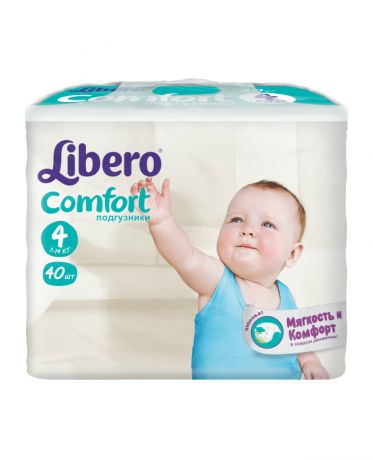 Libero Comfort Size 4 (7-14 кг) 40 шт