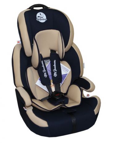 Mr Sandman Voyager Isofix 9-36 кг бежевое с синим