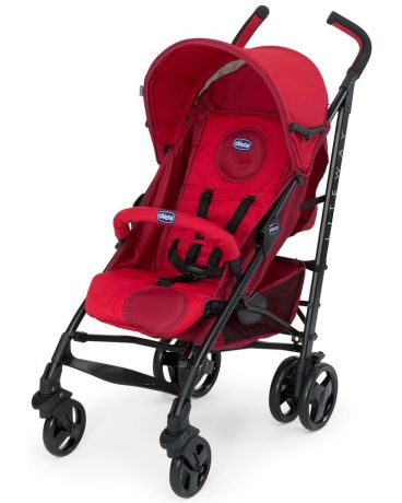Chicco с бампером Lite Way Top stroller Red