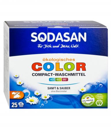 Sodasan для стирки цветных тканей