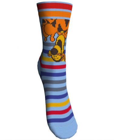 Master socks Тигра голубые в полоску