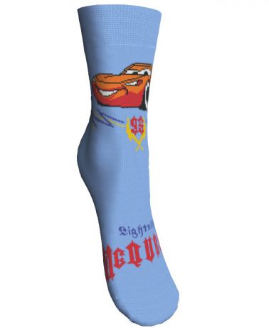 Master socks Тачки голубые