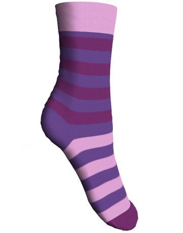 Master socks в полоску фиолетовые