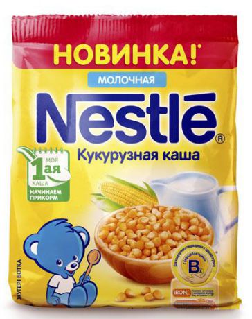 Nestle кукурузная молочная 200 г