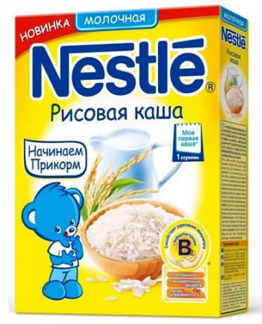 Nestle рисовая молочная 250 г