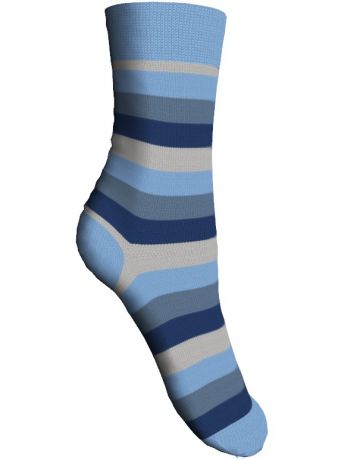 Master socks в полоску голубые