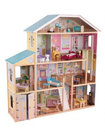 KidKraft для Барби Великолепный особняк с мебелью