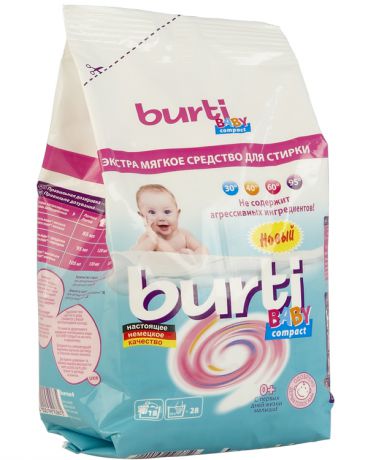 Burti Compact Baby концентрат для детского белья 0,9 кг