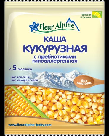 Fleur Alpine кукурузная с пребиотиками 25 г